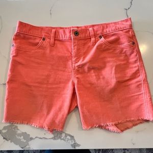 Corduroy shorts
